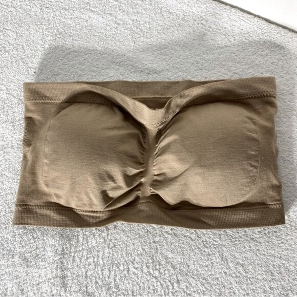 Majora Essential Tan Bandeau Bra One Size - Picture 1 of 9